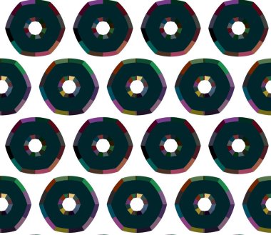 soyut vektör sanatı, geometrik şekiller, uzay dokusunu kopyala