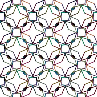  Soyut arkaplan. Kusursuz geometrik süslemeli desen.