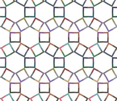 Kusursuz arkaplanı olan soyut grafik deseni