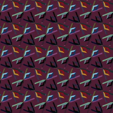  Soyut arkaplan. Kusursuz geometrik süslemeli desen.