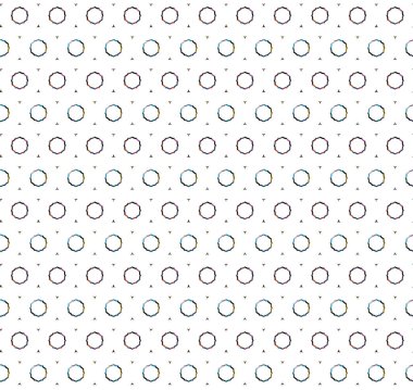 Kusursuz arkaplanı olan soyut grafik deseni