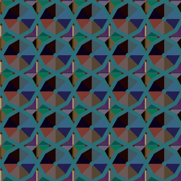 Abstracte Vectorkunst Geometrische Vormen Kopieer Ruimte Textuur — Stockvector