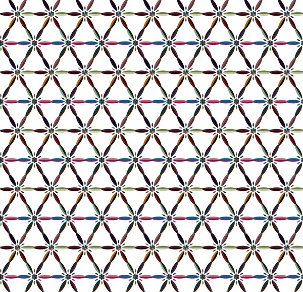 Fondo Abstracto Patrón Ornamental Geométrico Sin Costuras — Archivo Imágenes Vectoriales