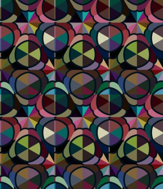 soyut kaleydoskop kumaş dikişsiz arkaplan 