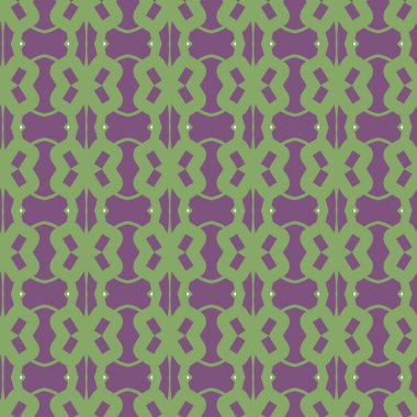 Süslü geometrik dikişsiz arkaplan, vektör 