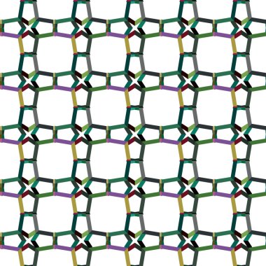 soyut vektör sanatı, geometrik şekiller, uzay dokusunu kopyala