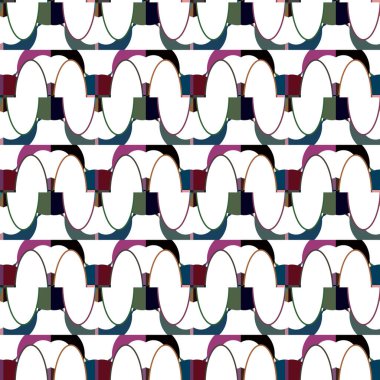  Soyut arkaplan. Kusursuz geometrik süslemeli desen.