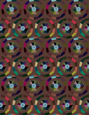  Soyut arkaplan. Kusursuz geometrik süslemeli desen.