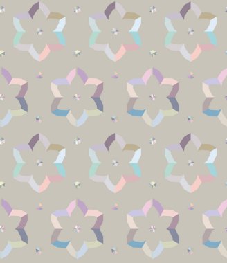 Kusursuz şablon, soyut duvar kağıdı, vektör illüstrasyonu 