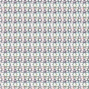 soyut kaleydoskop kumaş dikişsiz arkaplan, vektör illüstrasyonu