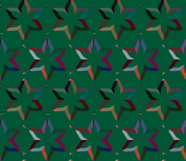 soyut vektör sanatı, geometrik şekiller, uzay dokusunu kopyala