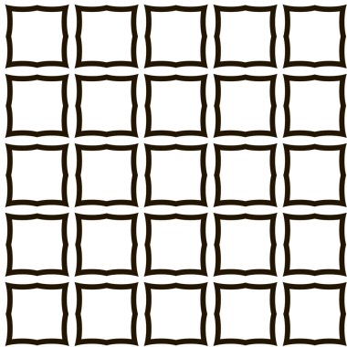 Süslü geometrik dikişsiz arkaplan, vektör 