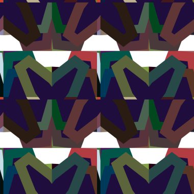  Soyut arkaplan. Kusursuz geometrik süslemeli desen.