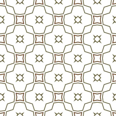 soyut geometrik süslemeli desen, vektör 