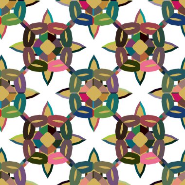  Soyut arkaplan. Kusursuz geometrik süslemeli desen.