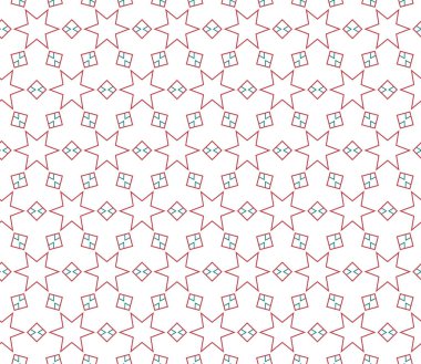 Kusursuz şablon, soyut duvar kağıdı, vektör illüstrasyonu 