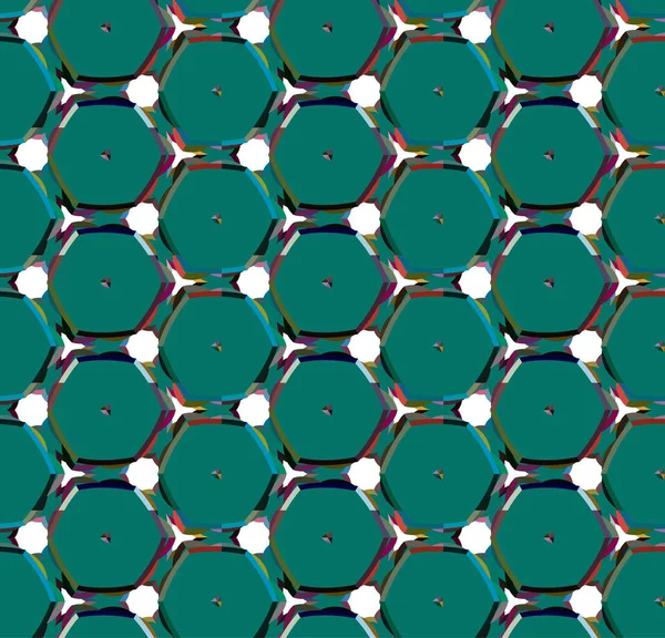 Абстрактный Геометрический Орнамент Вектор — стоковый вектор