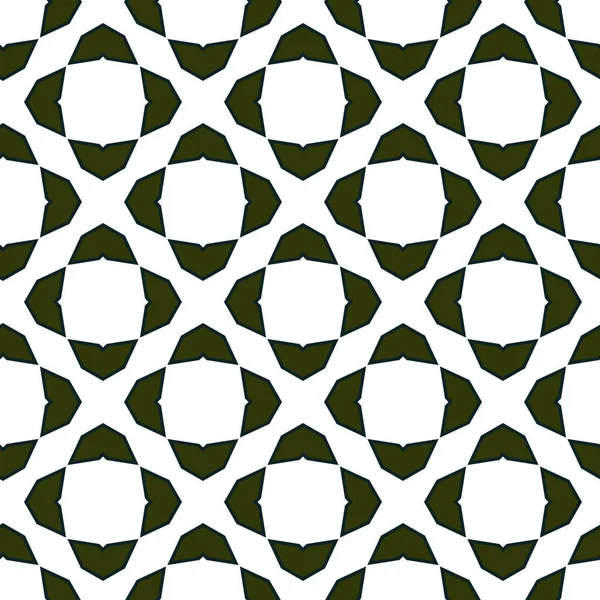 Fondo Abstracto Patrón Ornamental Geométrico Sin Costuras — Vector de stock