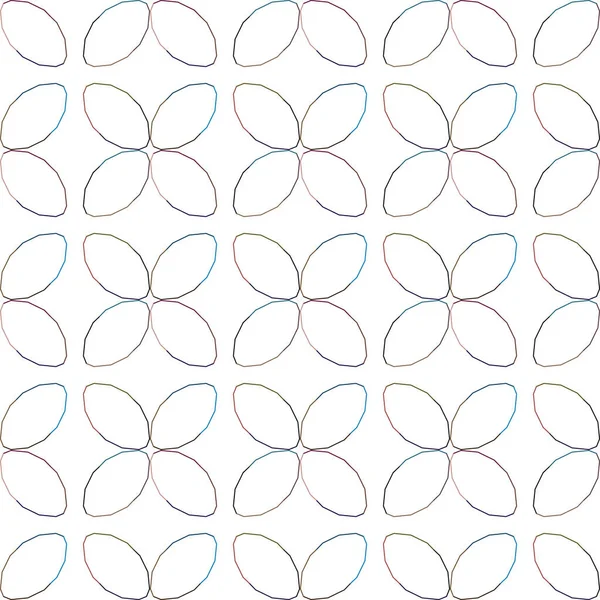 Fondo Abstracto Patrón Ornamental Geométrico Sin Costuras — Archivo Imágenes Vectoriales