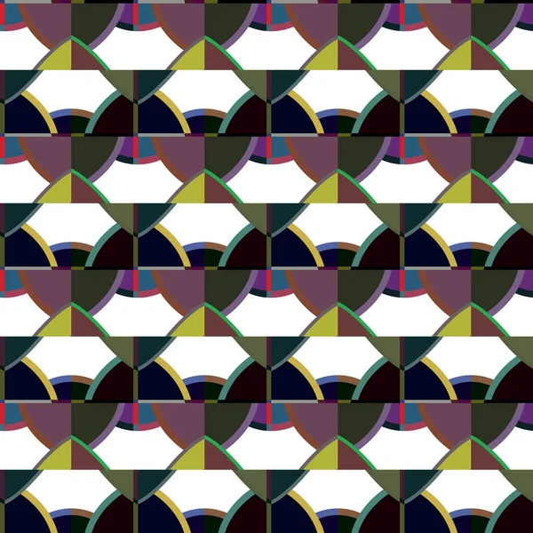 Abstracte Vectorkunst Geometrische Vormen Kopieer Ruimte Textuur — Stockvector