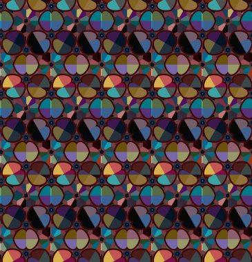 soyut vektör sanatı, geometrik şekiller, uzay dokusunu kopyala