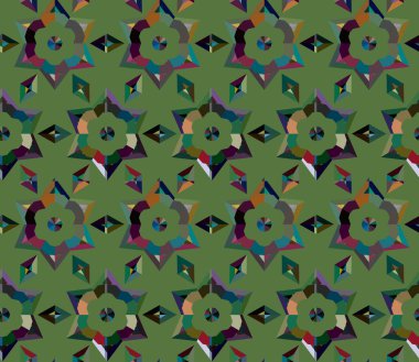 soyut vektör sanatı, geometrik şekiller, uzay dokusunu kopyala