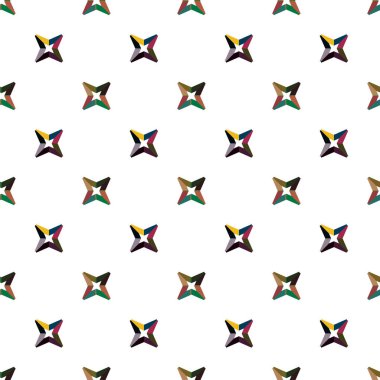 Kusursuz arkaplanı olan soyut grafik deseni