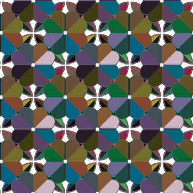  Soyut arkaplan. Kusursuz geometrik süslemeli desen.