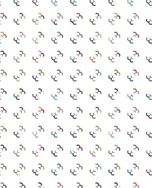 Vektör çizimi, geometrik dikişsiz arkaplan