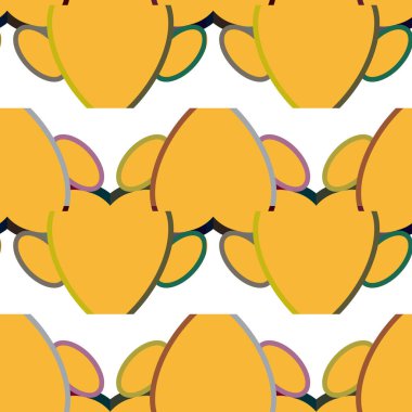 Vektör çizimi, geometrik dikişsiz arkaplan