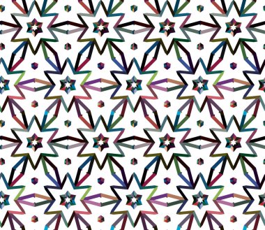 soyut vektör sanatı, geometrik şekiller, uzay dokusunu kopyala