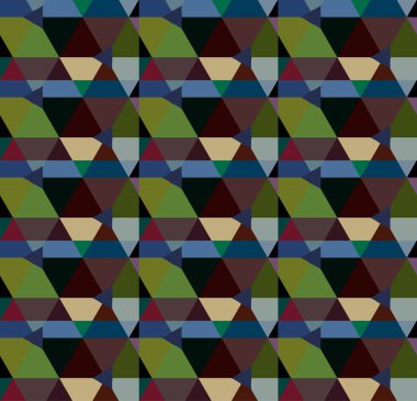 Vektör çizimi, geometrik dikişsiz arkaplan