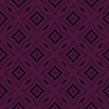 Süslü geometrik dikişsiz arkaplan, vektör 