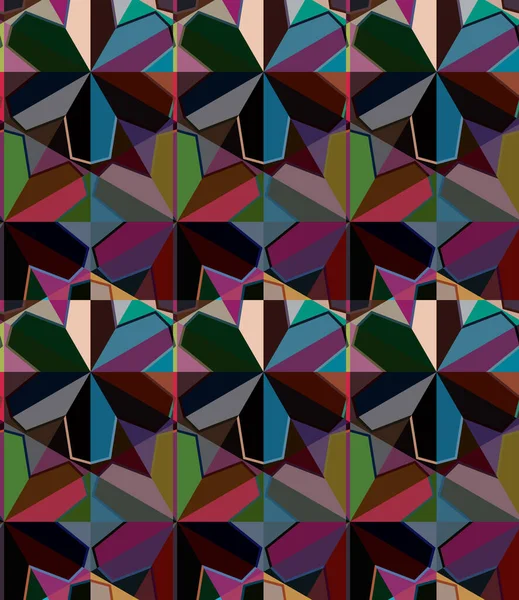 Fundal Abstract Model Ornamental Geometric Fără Sudură — Vector de stoc