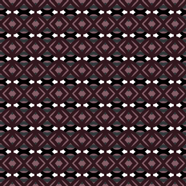 Fundo Abstrato Padrão Ornamental Geométrico Sem Costura —  Vetores de Stock