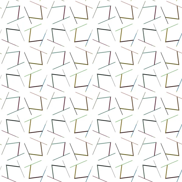 Abstraktní Pozadí Bezešvé Geometrické Ornamentální Vzor — Stockový vektor