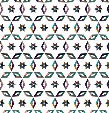 soyut vektör sanatı, geometrik şekiller, uzay dokusunu kopyala