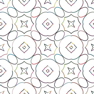  Soyut arkaplan. Kusursuz geometrik süslemeli desen.