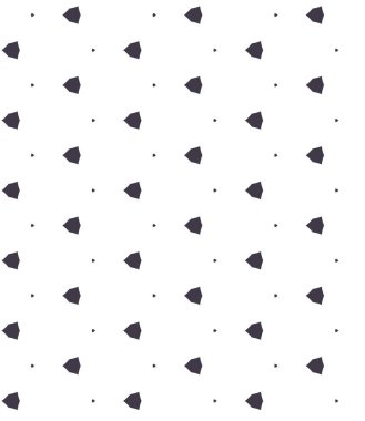 Süslü soyut geometrik süslemeli desen, vektör 