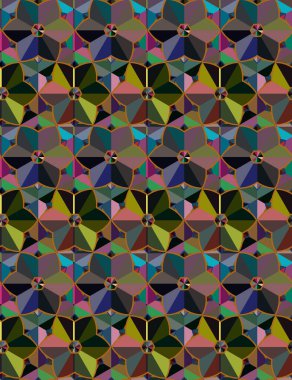  Soyut arkaplan. Kusursuz geometrik süslemeli desen.