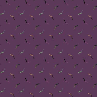 Süslü soyut geometrik süslemeli desen, vektör 