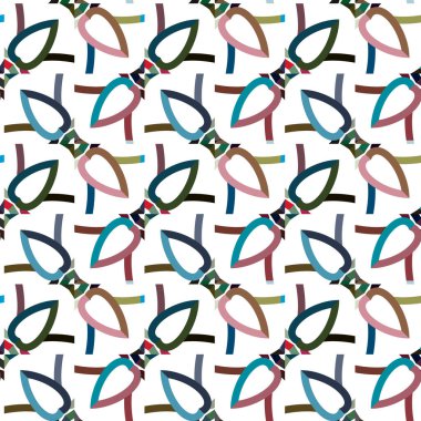  Soyut arkaplan. Kusursuz geometrik süslemeli desen.