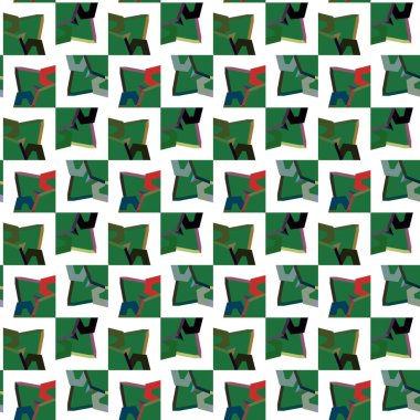 soyut vektör sanatı, geometrik şekiller, uzay dokusunu kopyala