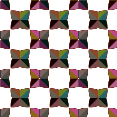 Kusursuz geometrik süs deseni. soyut arkaplan.