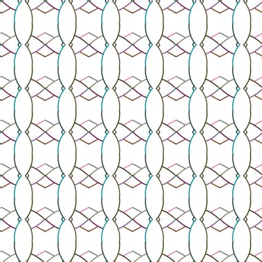 Vektör çizimi, geometrik dikişsiz arkaplan