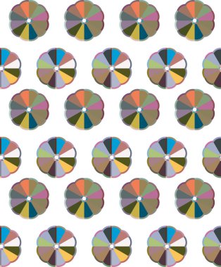 Kusursuz şablon, soyut duvar kağıdı, vektör illüstrasyonu 