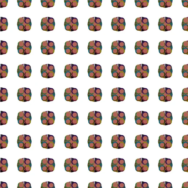 Абстрактное Векторное Искусство Геометрические Формы Текстура Пространства Копирования — стоковый вектор