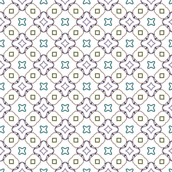 Fond Abstrait Motif Ornemental Géométrique Sans Couture — Image vectorielle