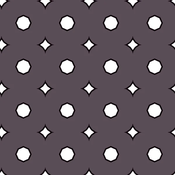 Abstract Background Seamless Geometric Ornamental Pattern — Stock Vector