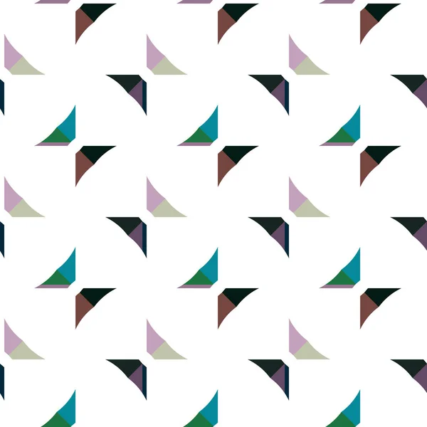 Fondo Abstracto Patrón Ornamental Geométrico Sin Costuras — Archivo Imágenes Vectoriales